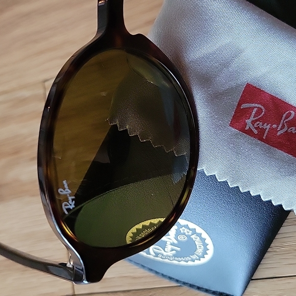 Ray-Ban 4304F Tortoise Brown 52mm Sunglasses - Picture 4 of 7